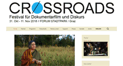 Desktop Screenshot of crossroads-festival.org